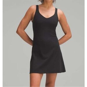 Lululemon Align Tank Top Mini Active Dress Black 20